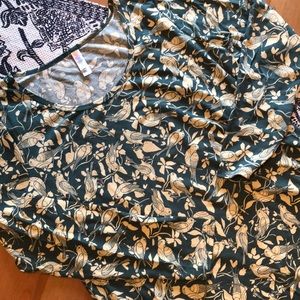 XL LuLaRoe Lynnea with birds